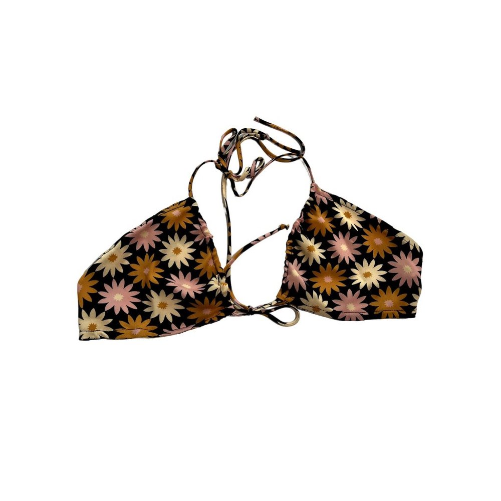RESA Bikini Top in Black Floral